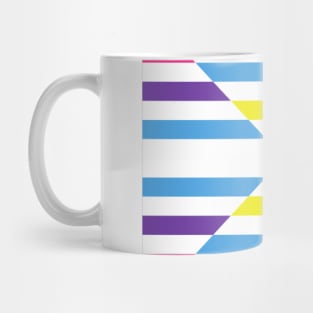 triangle pattern Mug